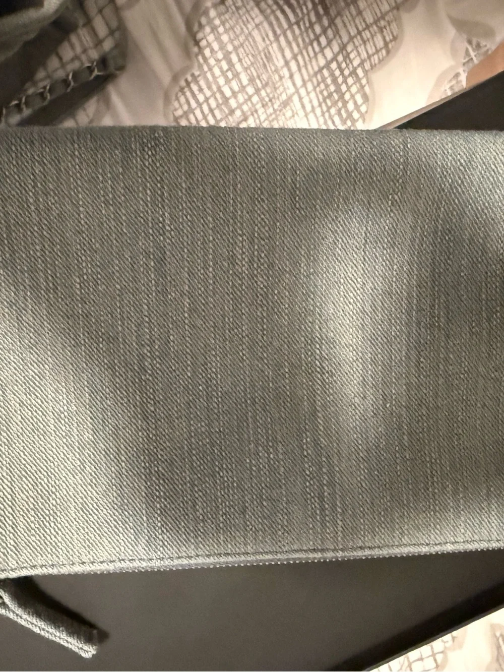 Small Chanel Denim Deauville tote